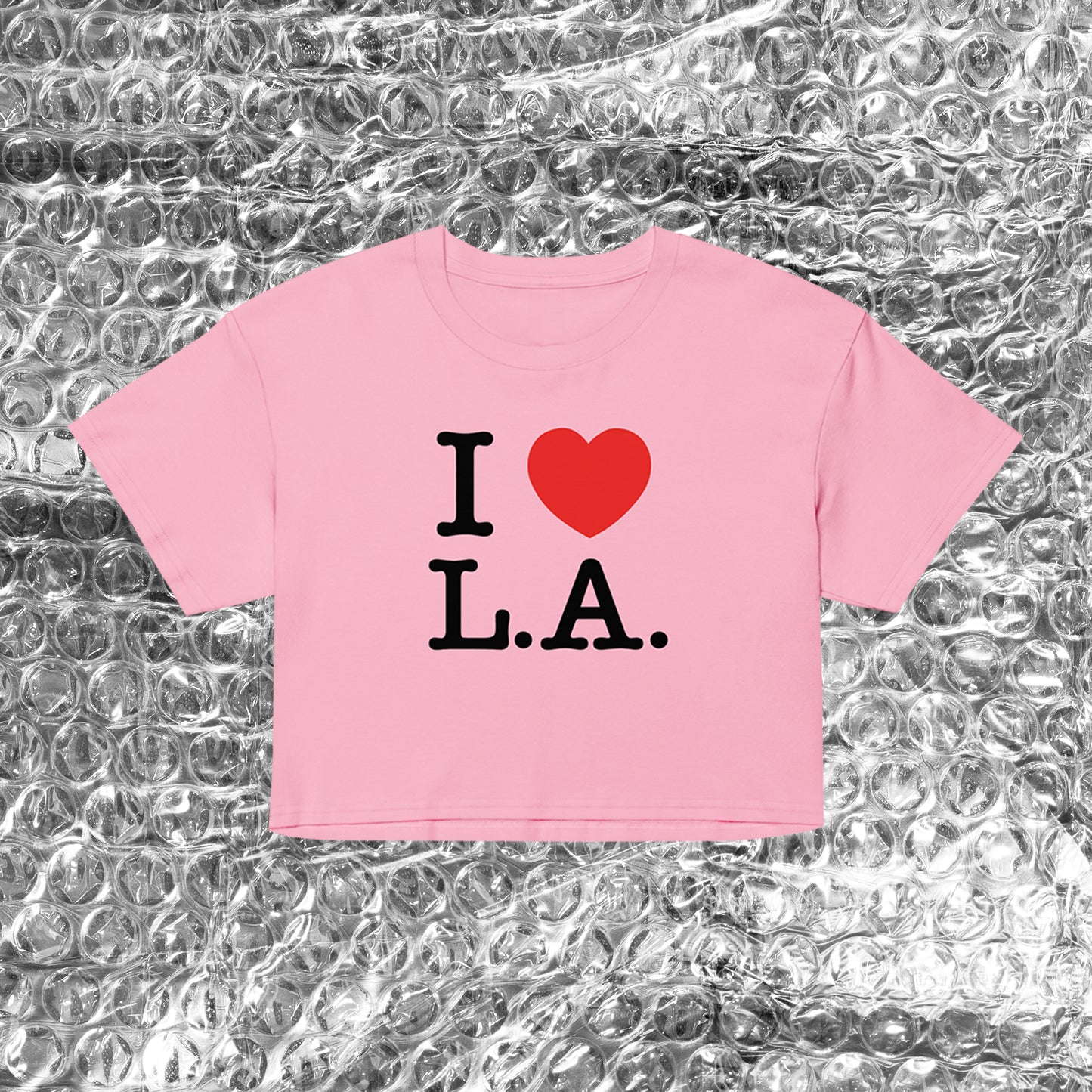 I Love L.A. crop top