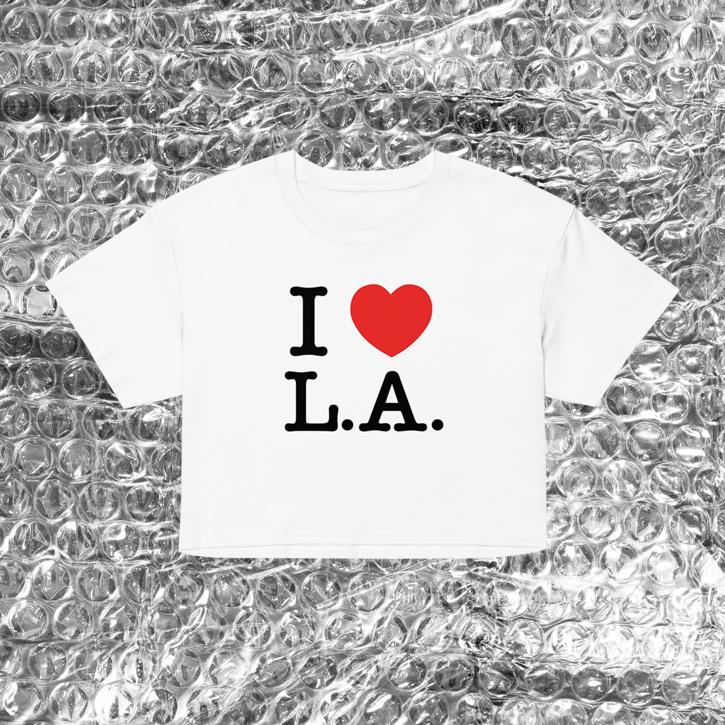 I Love L.A. crop top