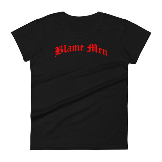 Blame Men women's tee